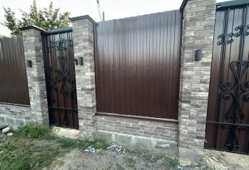 Заборные блоки для строительства колонн и столбов своими руками